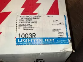 1003R LIGHTOLIER Box Recessed Recess Downlights Ic Frame Kit