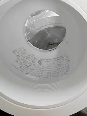 1176 LIGHTOLIER Recessed Recess Downlight Step Baffle Box #3