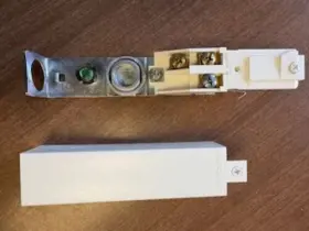 6146NWH LIGHTOLIER Advent End Connector Set
