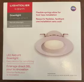 RD5R129301W LIGHTOLIER Led Retrofit Downlight Watts Dimmable