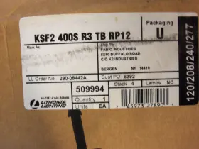 KSF2400SR3TBRP12 LITHONIA Monarch Light Lighting Tb