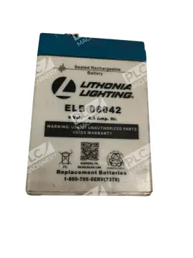 06042 LITHONIA LIGHTING Elb Lead Acid Battery
