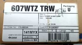 607WTZ LITHONIA LIGHTING Trw Downlight Reflector #2