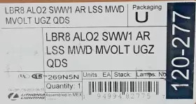 LBR8-ALO2-SWW1 LITHONIA LIGHTING Ar Lss Mwd Ugz Qds Light #2