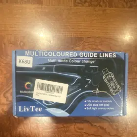 K68U LIVTEE Multicolored Lines Led Usb Remote