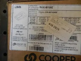 PRV-C40-D-480-T4-SA-BZ LUMARK Box Cooper Prevail Lumar Led #3