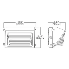 WPMLED10B LUMARK Wallpack Light Integratedled Bronzedimmable #2