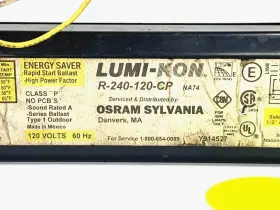 R-240-120-CP LUMI-KON Rapid Start Ballast Energy Saver #2