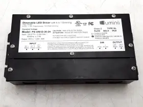 PS-UNI-D-30-24 LUMINII Dimmable Led Driver Dimming Power
