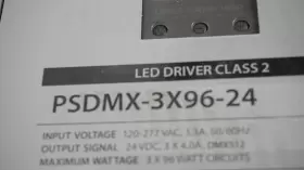 PSDMX-3X96-24 LUMINII Dmx Controlled Led Driver #2