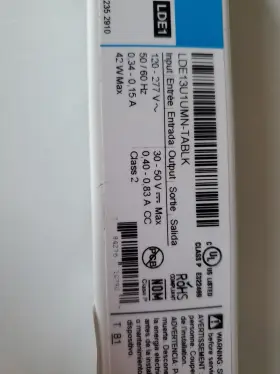 LDE13U1UMN-TABLK LUTRON Lume Led Driver Fade #3