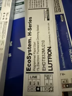 EHDT832MU210 LUTRON Ballast Fluorescent Dimming