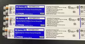 H3DT840CU210 LUTRON Programmed Rapid Start #2