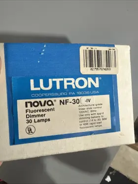 NF-30-IV LUTRON Nova Fluorescent Dimmer