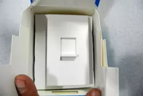 NTF-10-WH LUTRON Nova Single Pole Slide Dimmer Faceplate #2