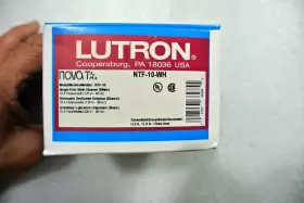 NTF-10-WH LUTRON Nova Single Pole Slide Dimmer Faceplate