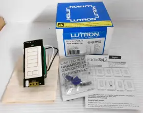 RRD-W5BRL-LA LUTRON Radio Wall Mount Keypad