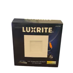LR23788 LUXRITE Square Baffled Dimmable Downlight