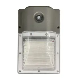LR40615 LUXRITE Led Wallpack Cube Dusk Dawn Sensor