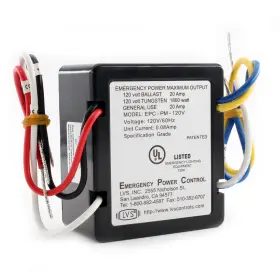 EPC-PM-120V LVS CONTROLS Emergency Power Control #2