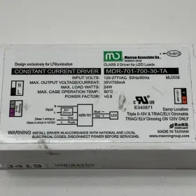 MDR-701-700-30-TA MACRON ASSOCIATE CO Dimming Led Driver #2