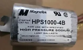 HPS1000-4B MAGNETEK Starter High Pressure Sodium Lamp Ballast