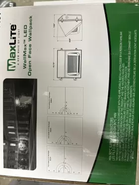 104898 MAXLITE Wallmax Led Wallpack #2