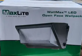 WPOP8OU-CSBCR MAXLITE Led Wallpack Exterior Light Cct Select