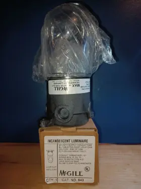036283294317 MCGILL Incandescent Utility Light Fixture Box