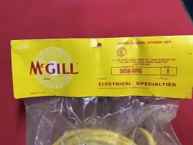5050-SRG MCGILL Extension Troube Light Cord Receptacle Nos #2