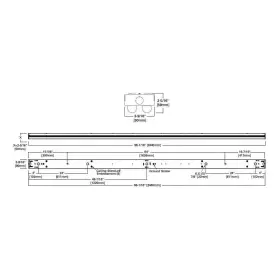 8ST2L8040R METALUX Strip Light Integrated Led Dimmable Garage #3