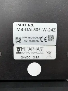 MB-DAL805-W-24Z METAPHASE LIGHTING Diffused Axial Coaxial #2