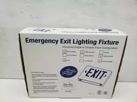 606112022994 MULE Single Double Led Light Emergency Exit Sign #2
