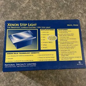 Xsl-p-wh NATIONAL SPECIALTY LIGHTING Xenon Step Light Prism