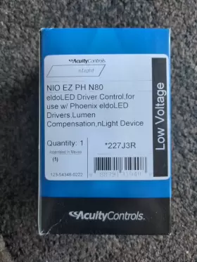 Nio-ez-ph NLIGHT Eldoled Driver Control Voltage