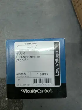 NAR40 NLIGHT Acuitycontrols Relay Vacvdc