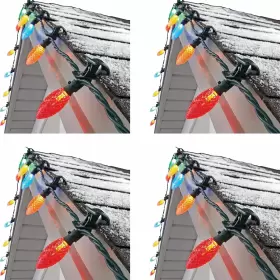 CTI1513696 NOMA Clip Led Christmas Lights Multicolored Bulbs