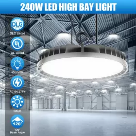NG-UFOBI-240W-508-B NUOGUAN Pack Ufo Led High Bay Light #3