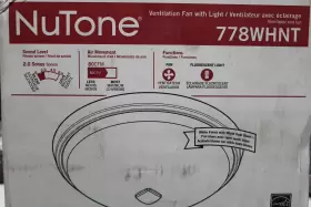 778WHNT NUTONE Nsb Lighting Fixtures