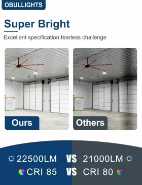 717981497049 OBULLIGHTS Bright Led High Bay Light Ufo #3