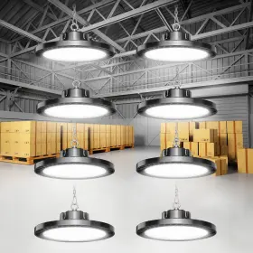 OL-LHB6-300W-8P ONLYLUX Bright Ufo Led High Bay Lights Pack