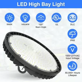 NG-UFOPL-240W-508-B OPENLUX Ufo Led High Bay Light Dlc #2