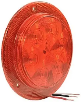 STL13RFHXB OPTRONICS Round Led Turn Tail Light Reflex Flange