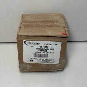 12JCB PECO Single Jack Chain Galvanized