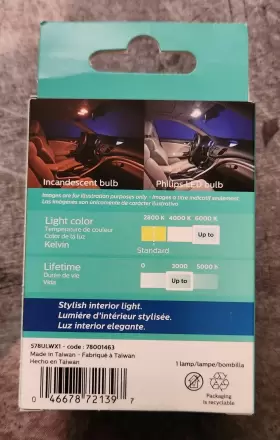 578WLED PHILIPS Lighting Ultinon Led Bulb Festoon Pack #2