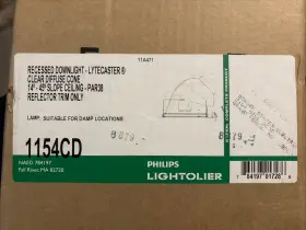 1154CD PHILIPS Lightolier Reflector Slope Ceiling