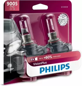 9005VPB2 PHILIPS Lighting Visionplus Headlight Pack