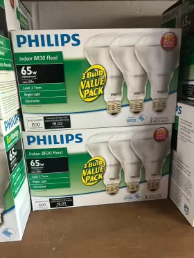 50BR30 PHILIPS Flood Light Dimmable Bulb Base
