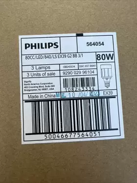 564054 PHILIPS Led Corncob Lamp Mogul Screw Hid Bulb #2