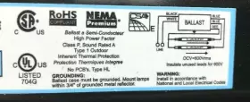 IOPA-2P32-LW-N PHILIPS ADVANCE Ballast Optanium Florescent #3